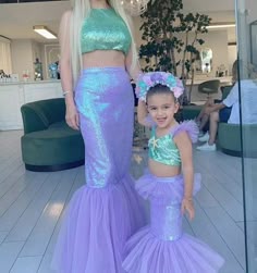 Mermaid Dress Up Kids, Princess Ariel Costume Kids, Toddler Mermaid Dress, Ariel Costume Toddler, Little Mermaid Costume Toddler, Kids Mermaid Costume Diy, Little Mermaid Toddler Costume, Mommy And Me Mermaid Costume, Mermaid Baby Dress