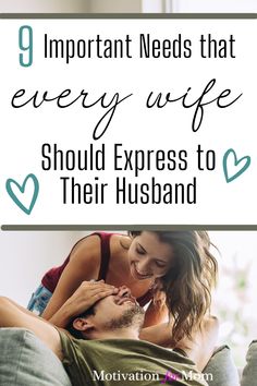 9 things every wife needs from her husband to improve their marriage, relight the spark in your relationship, and make your spouse happy again. This relationship advice will help any couple achieve their relationship goals. #marriage #marriedlife #relationshipgoals Love You Husband