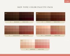 5 Realistic Skin Color Palettes for Procreate - Etsy Czech Republic Procreate Etsy, Skin Color Palette, Colors For Skin Tone, Find Color, Skin Color, Creative Process, Color Palettes, Czech Republic, Color Change