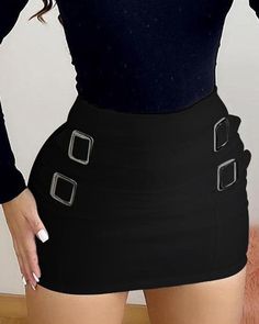 Style:ChicType:SkirtMaterial:PolyesterLength:MiniPattern Type:PlainDecoration:BuckledFit Type:SkinnyOccasion:DailyPackage Include:1*Skirt S: hips:34.8(inch); top length:15.6(inch); bottom waist:26.0(inch); M: hips:36.4(inch); top length:15.9(inch); bottom waist:27.6(inch); L: hips:38.0(inch); top length:16.3(inch); bottom waist:29.1(inch); XL: hips:39.6(inch); top length:16.7(inch); bottom waist:30.7(inch); Belted Fitted Mini Skirt, High-waist Fitted Mini Skirt With Belt Loops, High Waist Fitted Belted Skort, Fitted High-waist Mini Skirt With Belt Loops, Fitted Mini Skirt With Belt Loops For Fall, High Waist Fitted Skort With Belt Loops, Fitted High Waist Skort With Belt Loops, Fitted Mini Skirt Skort With Belt, Fitted Mini Skort With Belt