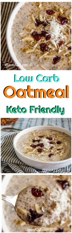 low carb oatmeal keto friendly breakfast