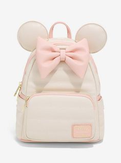 Minnie Mouse Loungefly Backpack, Holiday Handbag, Minnie Mouse Backpack, Disney Minnie Mouse Ears