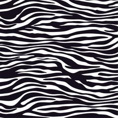 an abstract black and white background with wavy lines in the shape of zebras stripes