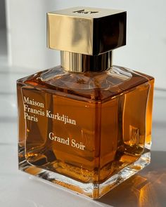 Scent of the day is Grand Soir Maison Francis Kurkdjian ✨✨✨ Rich, balsamic amber and smoky vanilla scent. One of the best amber fragrances… | Instagram Victoria Secret Lotion, Best Perfume For Men, Best Fragrance For Men, Winter Fragrance, Perfume Bottle Design, Fragrances Perfume Woman, Perfume Floral, Perfume Collection Fragrance, Vanilla Scent