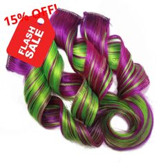 Witch's Brew clip in human hair extensions are violet purple with neon green • Optional Root Smudge Color is 1"- 1.5" long • Choose your length • 4 Piece set • Each piece is about 1.5" wide with 1 clip attached to each • Made with 100% Remy Human Hair• Double Wefted:Each 1.5" wide piece has 3" of weft sewn onto each clip Root Smudge, Root Color, Human Hair Clip Ins, Witch's Brew, Remy Human Hair Extensions, 100 Remy Human Hair, Violet Purple, Witches Brew, Heat Styling Products