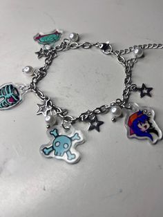 my OC cobalt themed charm bracelet! manufactured by vograce. My Oc, Chain Link Bracelet, Link Bracelets, Chain Link, Cobalt, Favorite Jewelry, Beauty Book, Jewelry Bracelets, Charm Bracelet