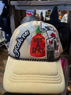 Custom Trucker Hat. Can do personalized ones just send me a message. Durable and good quality. Custom Trucker Hats, Trucker Cap, Good Quality, Caps Hats, Trucker Hat, Accessories Hats, Bathing Beauties, Accessory Gift, Pet Supplies