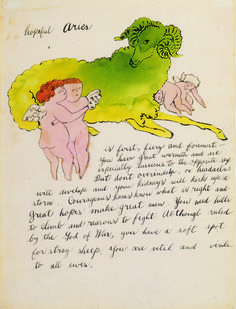 an old handwritten letter with two cherubs and a green tree in the background