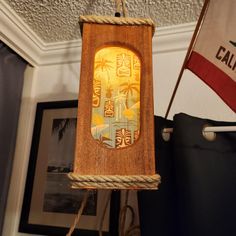 One of a kind tiki lamp to hang on your patio or indoors! Great accent light to light up any room! Hangs from a manufactured 16 ft jute cord that will allow for many hanging options! On and off switch at the plug.  These lamps pictured are already made and ready to hang in your space adding the ambiance you will love!  Design on all 4 sides.  Lamp size: Roughly 14 - 17 x 7 Tiki Lamp, Accent Lamps, Accent Light, Accent Lighting, Accent Lamp, Live Light, Love Design, Etsy Australia, Lamp Shade