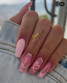 Subtle Nails, Fancy Nails Designs, Girly Acrylic Nails, Work Nails, Short Square Acrylic Nails, Expecting Parents, Short Acrylic Nails Designs, Pink Acrylic Nails