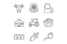 farm icons are shown in black and white