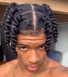 Twist For Men, 2 Strand Twist Styles, Mixed Hairstyles, Mens Twists, Fire Pfps, Male Braids, 2 Strand Twist, Mens Twists Hairstyles, Fresh Hairstyles