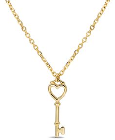 in stock Gold Key Necklace, Bless Your Heart, Key Pendant Necklace, Heart Key, Style Finder, Heart And Key, Key To My Heart, Key Necklace, Key Pendant