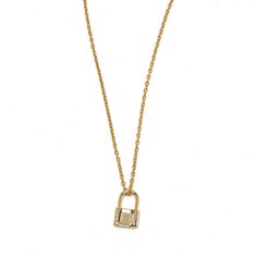 Don't pass up this charming little guy. This tiny lock will go with literally any other gold accessory you have. It may be small, but it puts on quite the adorable show. 16-inch chain-stainless steel Beauty Gift Card, Lock Necklace, Some Text, Best Candles, Gold Accessories, Love Is Free, Accessories Rings, Beauty Gift, Kids Bags