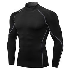 Season:Summer,Spring,Winter; Fabric:Polyester; Sleeve Length:Long Sleeve; Look After Me:Hand wash; Gender:Men's; Activity:Gym Workout,Fitness,Running; Clothing Type:Base Layer,Top; Elasticity:High Elasticity; Fit Type:Slim; Function:Power Flex,Breathable,Moisture Wicking,Quick Dry; Sports Clothing Sub Category:Compression Shirt,Running Shirt; Listing Date:08/01/2023; Bust: Compression Shirt Men, Compression Top, Winter Workout, Top Base, Mens Compression, Men's Fitness, Fitness Clothing, Compression Shirt, Sports Sweatshirts