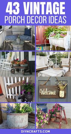 the front porch decor ideas for spring and summer