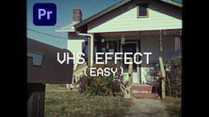 an old house with the words us effect easy