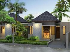 Tropical Minimalist House, Minimalist House Exterior, Tropical Minimalist, Modern Tropical House, Tropical House Design, Modern Minimalist House, House Design Trends, Tropical Home