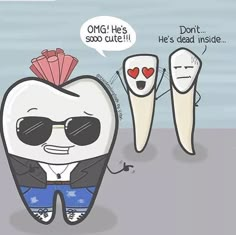 Hygienist Humor, Dentist Quotes, Dental Bridge Cost, Tooth Art, Zoom Teeth Whitening