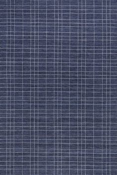 a blue and white checkered fabric