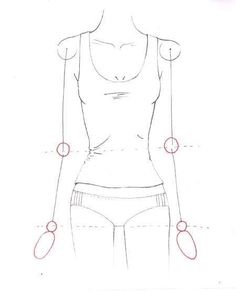 how to draw a woman's body in 3 easy steps