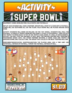 an advertisement for the super bowl game