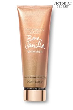 The Shimmer Lotion you love is back with a new look! Shimmering and fragrant, this silky lotion leaves you sparkling from head to toe. Smooth on, then finish with Mist for lasting scent and glimmer. Available in best-selling Pure Seduction, Love Spell, Velvet Petals and Bare Vanilla. Lotion Victoria Secret, Shimmer Lotion, Victoria Secret Store, Victoria Secret Lotion, Victoria Secret Fragrances, Fragrance Lotion, Victoria Secret Body