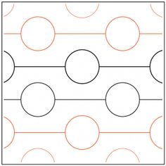 a square with circles on it is shown in the shape of a rectanglel