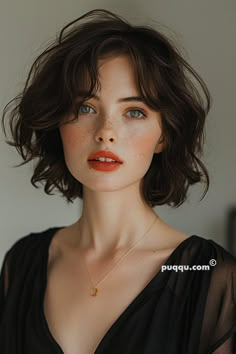 Old French Hairstyles, French Girl Short Hair, Feminine With Short Hair, Shaggy French Bob, French Bob With Bangs Round Faces, Curly French Bob, French Bob Hairstyles, Short French Bob, Hairstyles For Special Occasions