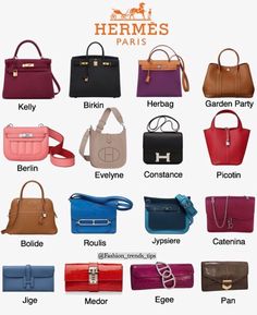 Mode Tips, Timeless Bags, Luxury Bags Collection, Bag Names, Cheap Purses, Atelier Versace, Georges Hobeika, Kelly Bag, Chanel Purse