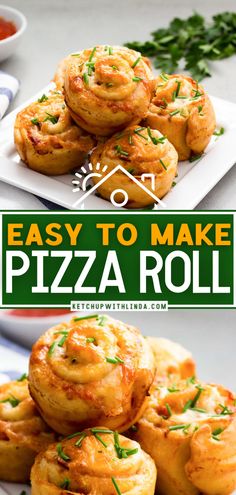 Easy Game day appetizers Clean Eating Pasta, Tasty Appetizers, Pizza Roll Recipe, Delicious Pizza Recipes, Pizza Roll, Fantastic Recipes, Game Day Party, Sides Recipes