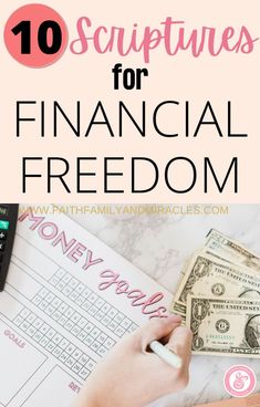 Scriptures about money that will change your life. | scriptures about money | scriptures about finance | money and the Bible | scriptures about money and life | the truth on scriptures about money Financial Freedom Aesthetic Vision Board, Teaching Money, Finances Money, Money Saving Plan