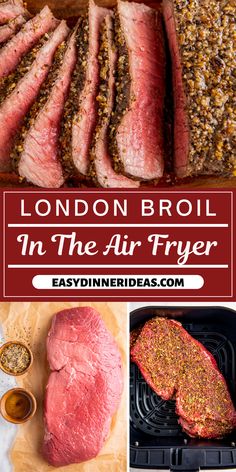 the london broil in the air fryer