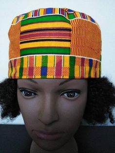 Kente Kufi hat for babies and older kids African hat/ Kufi | Etsy Adjustable Multicolor Costume Cap, Adjustable Multicolor Costume Headband, Casual Multicolor Bonnet Cap, Multicolor One Size Headband Hat, Fun Orange Adjustable Hat, Adjustable Brown Bonnet Cap, Multicolor Beanie One Size For Beach, Multicolor Beanie For Beach, One Size Fits Most, Multicolor Beanie For Beach, One Size