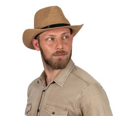 Our handmade straw cowboy hats are chic and charming in the summer.  Our cowboy hats have a beautiful vegan belt and have adjustable rope in inside of the hat fit most heads.  It's a beautiful and classic accessory for every men and women in all summer occasions and holidays. It's also great gift. Color : Camel  Size : 56-59 cm  Brim Size : 5.5 cm ( 2 inches) Crown : 12 cm (4.75 inches)  Belt : 1.5 cm  You can brush with softly brush and wipe with a damp rag. If your fedoras gets wet, shake off Straw Cowboy Hats, Summer Cowboy, Boho Cowboy, Cowboy Hut, Hats Western, Hat Fedora, Straw Cowboy Hat, Summer Hats For Women, Chapeau Cowboy