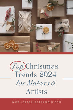 Top Christmas Trends 2024 for makers & guides Classy Decor, Trend 2024, Christmas 2024