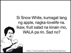 an image of a woman in black and white with the words snow white, kumagat