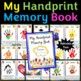 the front cover of my handprint memory book