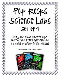 pop rocks science labs set of 4