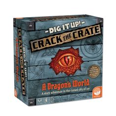 PRICES MAY VARY. GAMES THAT TEACH: Dig It Up! Crack the Crate is a great way to strengthen creativity, cooperative play and critical thinking as players work to overcome the challenges, break the curse and save the dragon egg before the Darkness takes over! INDIVIDUAL OR GROUP PLAY: Work independently or together as a team to crack the code. This one-time-use game brings the excitement of escape rooms right into your classroom or living room! HOW TO PLAY: Use the contents of this game to unlock Digging Tools, Escape Room Game, Escape Rooms, Science Toys, Dragon Toys, Story Of The World, The Curse, Dragon Egg, Traditional Games