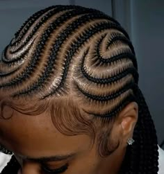 Braided Hairstyles For Black Women Scalp Braids, Medium Cornrows Braids, Trending Cornrows, Straight Back Hairstyles, Short Box Braids Hairstyles, Twisted Hair