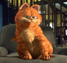 JUST PIC Garfield The Movie, Wallpaper Film, Dance Gif