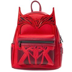 Loungefly- Marvel Wandavision Scarlet Witch Mini Calling All Marvel Fans! Exclusive Limited Edition Scarlet Witch Backpack! Broadcast Your Strength And Magical Power In Wanda Maximoff Style! Features A Matching Lining, Adjustable Straps, Zipper Closure, A Zippered Front Pocket, And More. The Strength And Magical Power Of Wanda Maximoff Are Embodied In This Stunning Marvel Scarlet Witch Cosplay Mini-Backpack Ready For You To Assume And Take With You Wherever You Go. In Breathtaking Scarlet Color Wanda Maximoff Style, Marvel Scarlet Witch, Scarlet Witch Costume, Scarlet Witch Cosplay, Witch Cosplay, Scarlet Witch Marvel, Scarlett Witch, Loungefly Bag, Marvel Cosplay