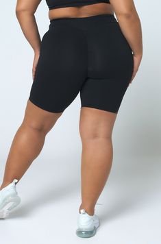 You asked and we over delivered! Introducing LiCi’s new solid black collection, Noir. Featuring our unique fabric that everyone loves, only this time we added more compression to hide any imperfections. We specifically developed this fabric with you in mind! Our Noir collection will have you snatched and covered while still providing the same LiCi feel. With our unmatched 4-way stretch technology, this collection contours your body while providing an ultra-soft second-skin peachy feel. It’s anyt Sporty High-waisted Activewear Shorts With Built-in Shorts, Athletic Fit Activewear With Built-in Shorts, Biker Shorts With Built-in Shorts For Training, Sportswear Biker Shorts With Built-in Shorts For Workout, Training Activewear With Built-in Knee-length Shorts, Training Activewear With Built-in Shorts, Compressive Activewear With Built-in Shorts, Activewear With Built-in Shorts And 4-way Stretch, Mid-thigh Athletic Shorts With Built-in Shorts For Training