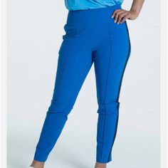 Kinona Tailored Track Golf Pant - Blueberry - Size Small. Washed But Never Worn Golf Pants, Jumpsuit Trousers, Pant Jumpsuit, Color Blue, Pants For Women, Track, Golf, Trousers, Pants