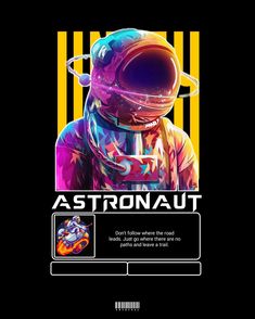 an advertisement for the astronaut movie