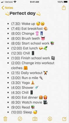 The Perfect Routine, Perfect School Routine, Daily Routine Schedule