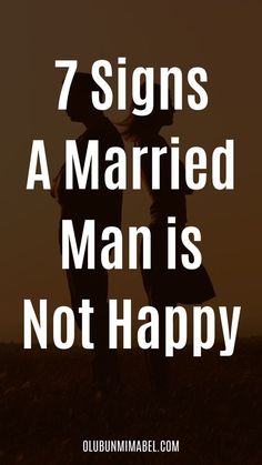 What makes a man unhappy in a relationship is subjective, as people have different things that make them happy and unhappy. Married Man, What Makes A Man, Trust In Relationships, Love Matters, Building Trust, Saving Your Marriage, Successful Marriage, Emotional Wellbeing, Not Happy