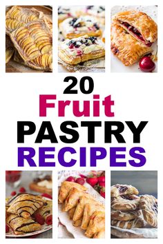 20 fruit pastry recipes that are delicious and easy to make with the help of your family