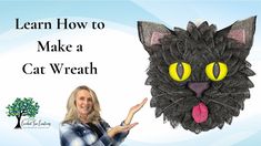 a woman is holding her hand out in front of a black cat's face